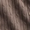 CashSoft kabelgebreide trui met broek