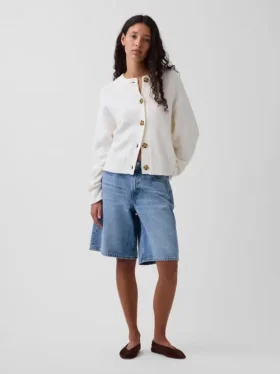 CashSoft oversized grof gebreid vest