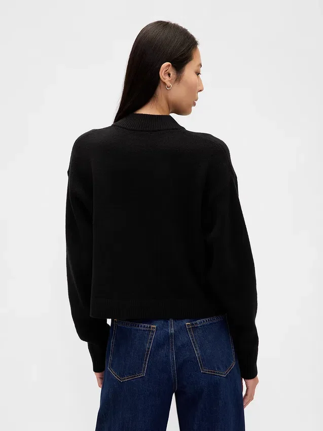 CashSoft oversized grof gebreid vest