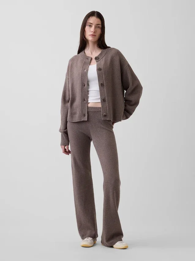 CashSoft oversized grof gebreid vest