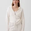 CashSoft oversized hoodie met ritssluiting en shaker-steek