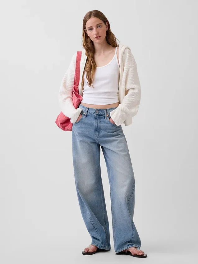 CashSoft oversized hoodie met ritssluiting en shaker-steek