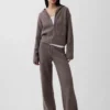 CashSoft oversized hoodie met ritssluiting en shaker-steek