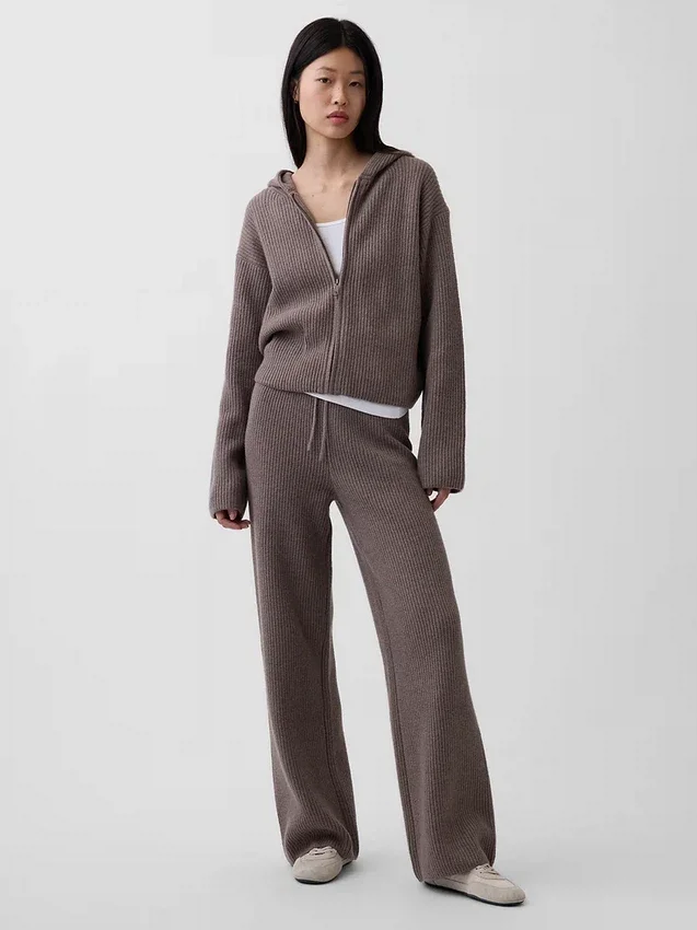 CashSoft oversized hoodie met ritssluiting en shaker-steek