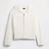 CashSoft oversized hoodie met ritssluiting en shaker-steek