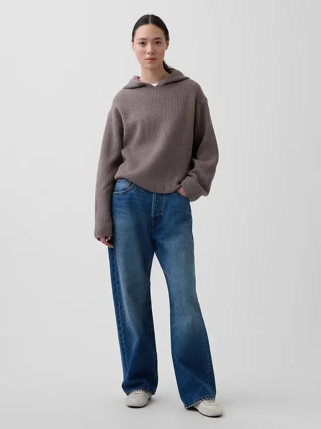 CashSoft oversized hoodie met shaker-steek