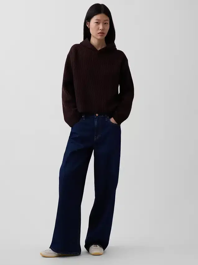 CashSoft oversized hoodie met shaker-steek