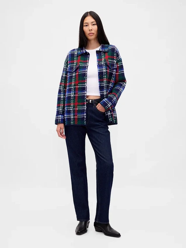 CashSoft oversized overhemdjas
