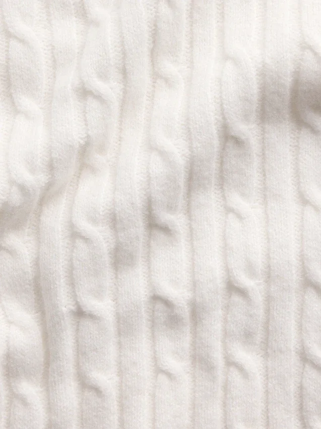 CashSoft oversized trui met kabelpatroon