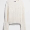 CashSoft oversized trui met kabelpatroon