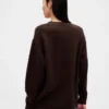 CashSoft oversized trui met V-hals