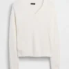 CashSoft oversized trui met V-hals