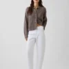 CashSoft oversized vest met shaker-steek