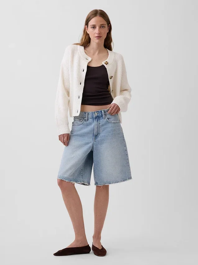 CashSoft oversized vest met shaker-steek