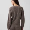 CashSoft oversized vest met shaker-steek