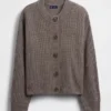 CashSoft oversized vest met shaker-steek