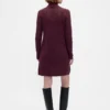 CashSoft Pointelle-trui-jurk met col