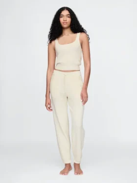 CashSoft-pyjama-jogger met wafelpatroon
