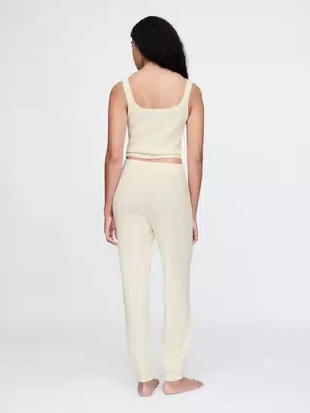 CashSoft-pyjama-jogger met wafelpatroon