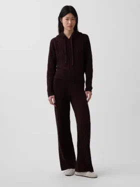 CashSoft-trui-broek met kabelpatroon