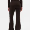 CashSoft stretch broek met wijde pijpen