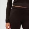 CashSoft stretch broek met wijde pijpen