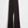 CashSoft stretch broek met wijde pijpen