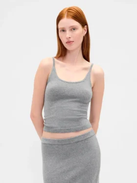 CashSoft stretch crop-tanktop