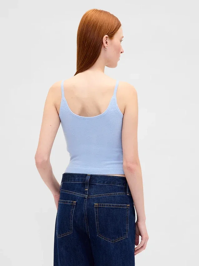 CashSoft stretch crop-tanktop