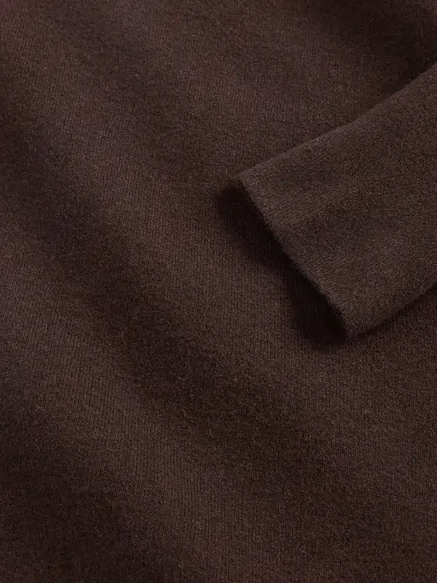 CashSoft stretch midi-trui-jurk met blote schouders