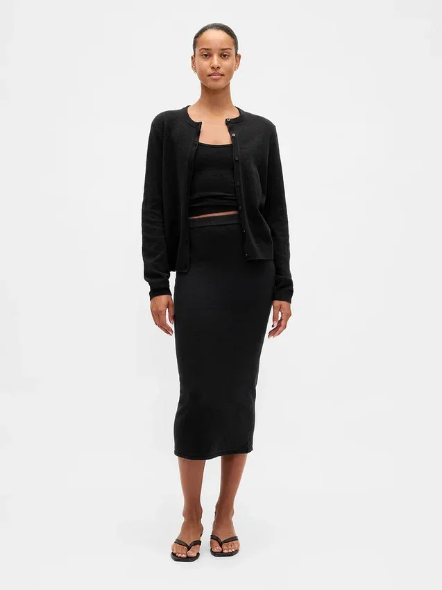 CashSoft stretch midirok