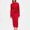 CashSoft stretch midirok