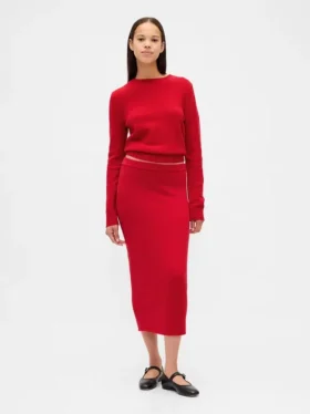 CashSoft stretch midirok