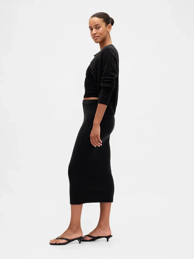 CashSoft stretch midirok