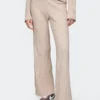CashSoft sweaterbroek met brede ribbels
