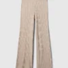 CashSoft sweaterbroek met brede ribbels