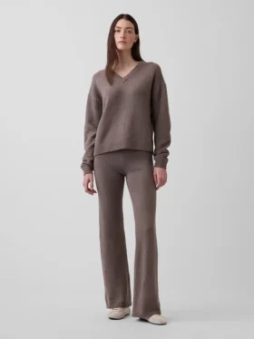 CashSoft-trui-broek met hoge taille
