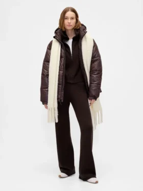 CashSoft-trui-broek met hoge taille
