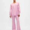 CashSoft-trui-broek met hoge taille