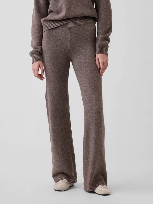 CashSoft-trui-broek met hoge taille