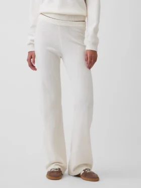 CashSoft-trui-broek met hoge taille
