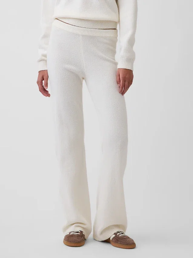 CashSoft-trui-broek met hoge taille