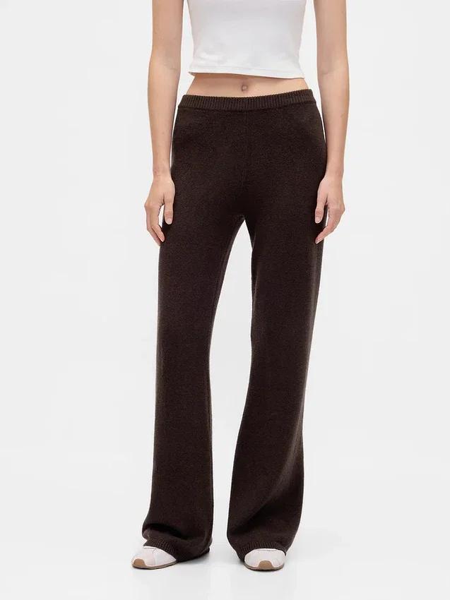 CashSoft-trui-broek met hoge taille
