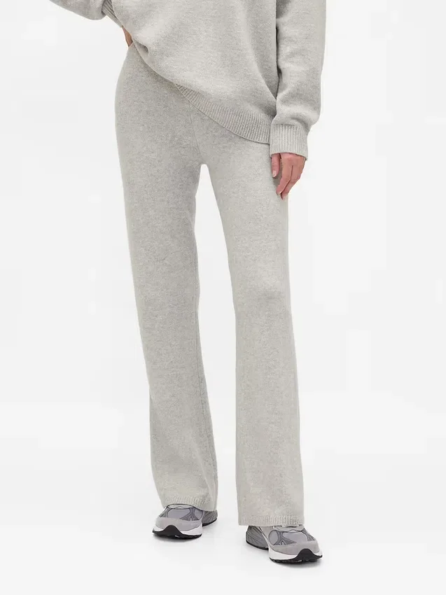 CashSoft-trui-broek met hoge taille