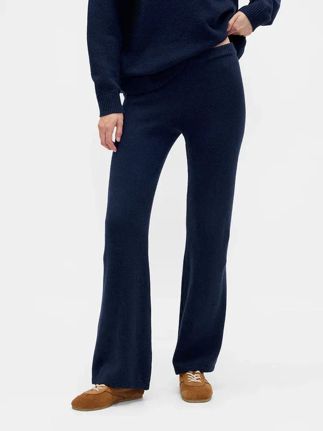 CashSoft-trui-broek met hoge taille