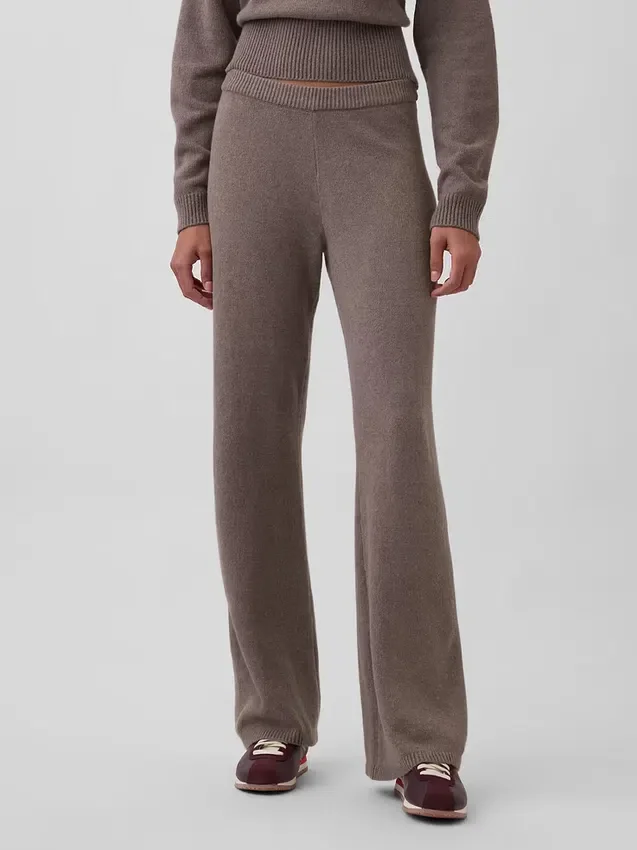 CashSoft-trui-broek met hoge taille