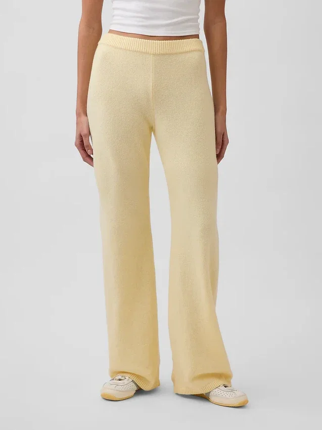 CashSoft-trui-broek met hoge taille