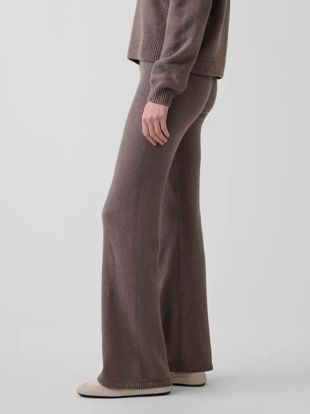 CashSoft-trui-broek met hoge taille