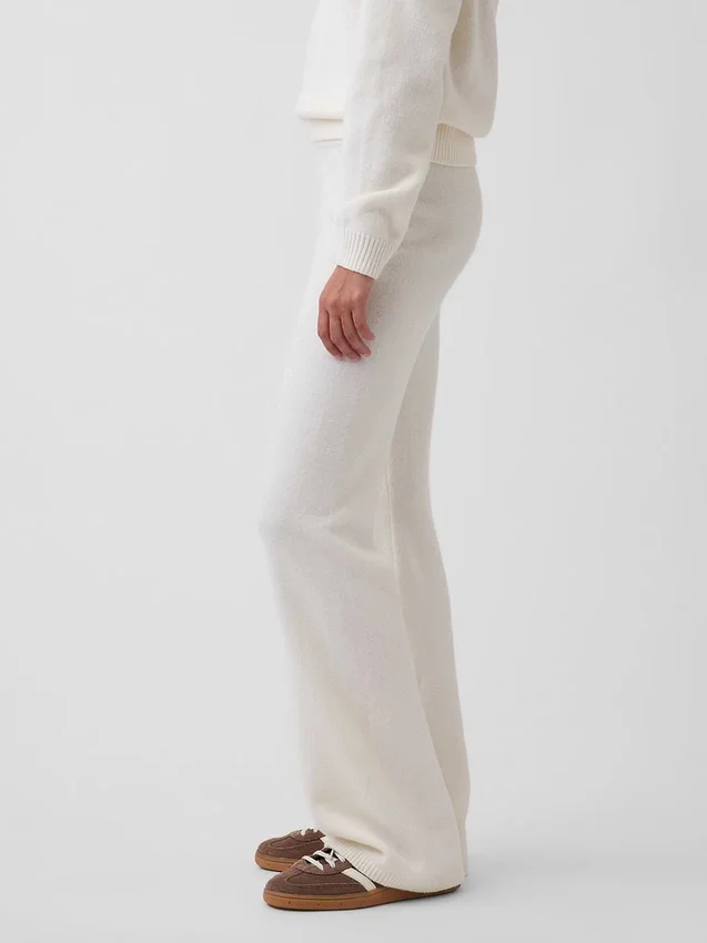 CashSoft-trui-broek met hoge taille