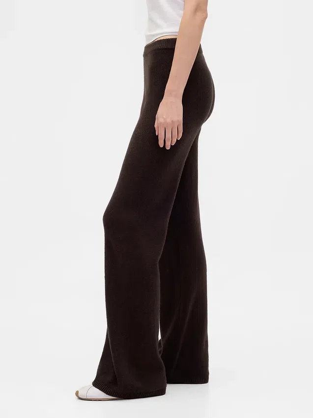 CashSoft-trui-broek met hoge taille